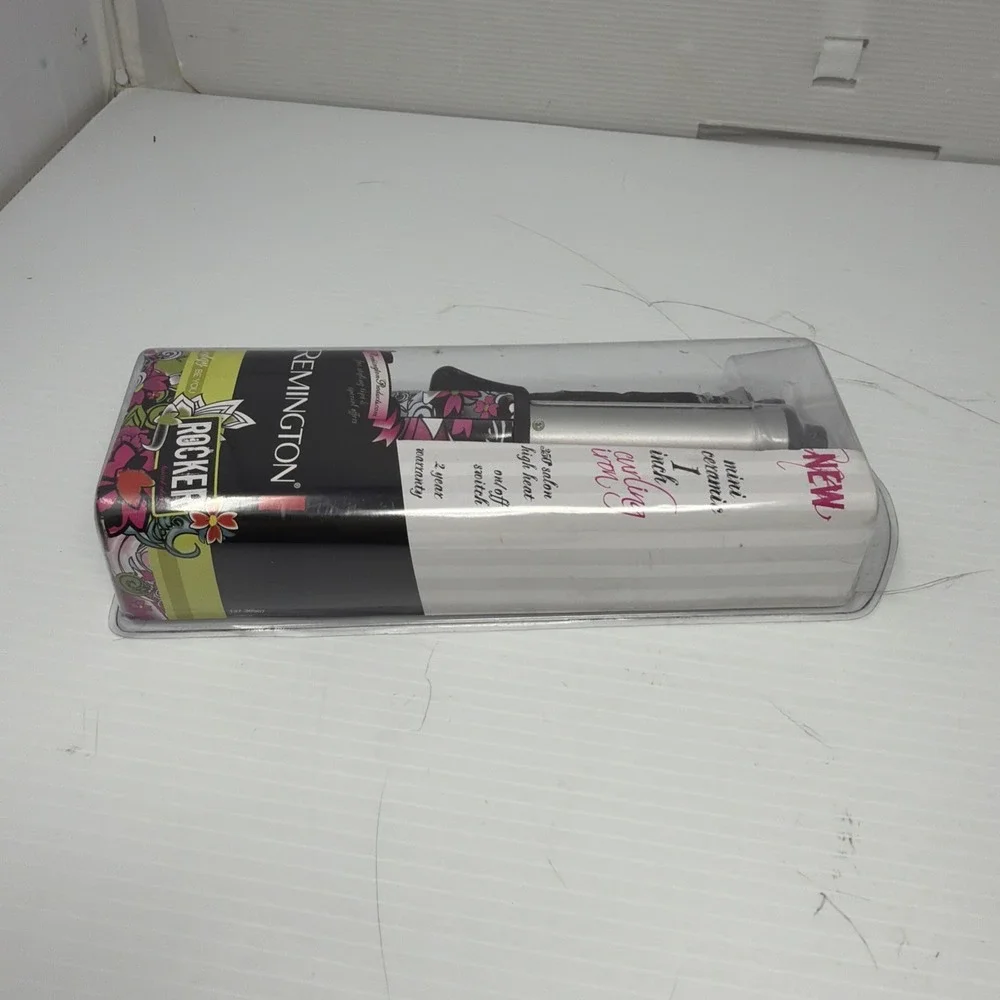Remington Rocker Mini Ceramic Crimper‎ Salon Limited Edition NEW SEALED